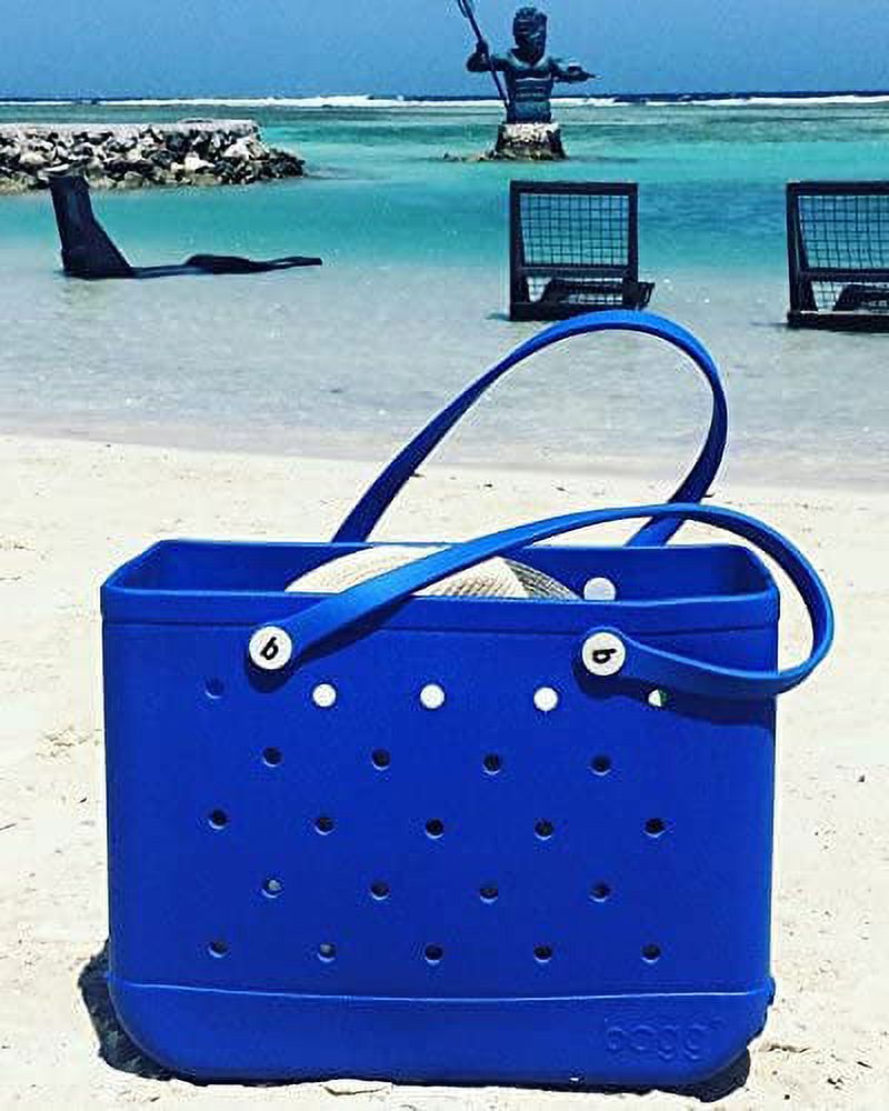 BOGG BAG X Large Waterproof Washable Tip Proof Durable Open Tote Bag for  the Beach Boat Pool Sports 19x15x9.5